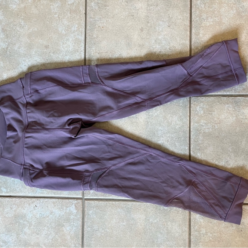Lululemon Athletica Purple Leggings for Active Comfort
